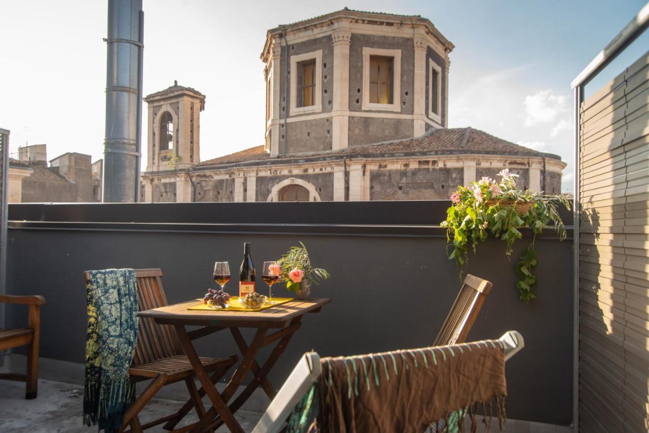Appartement Palazzo Scammacca à Catane Extérieur photo