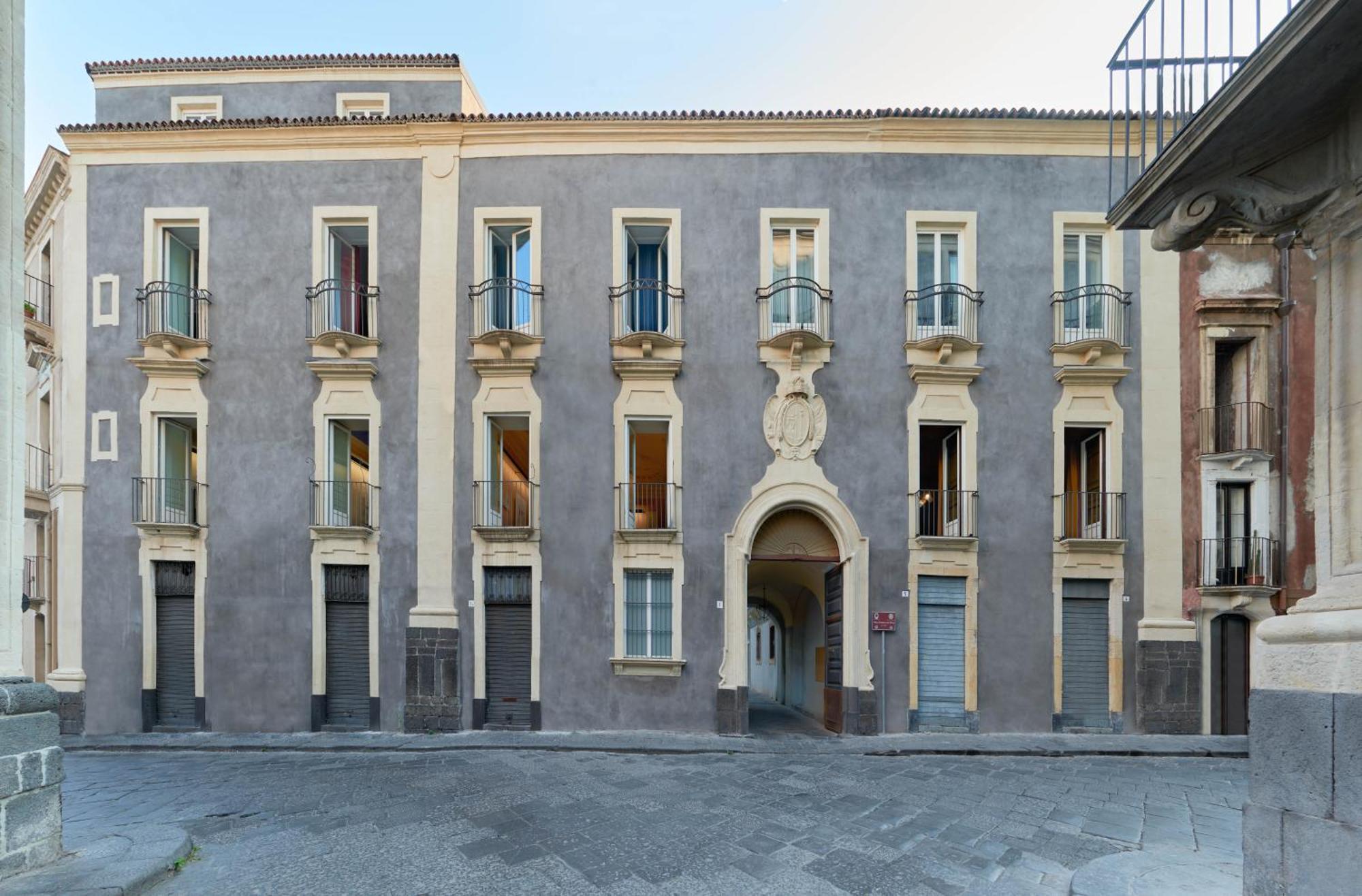 Appartement Palazzo Scammacca à Catane Extérieur photo